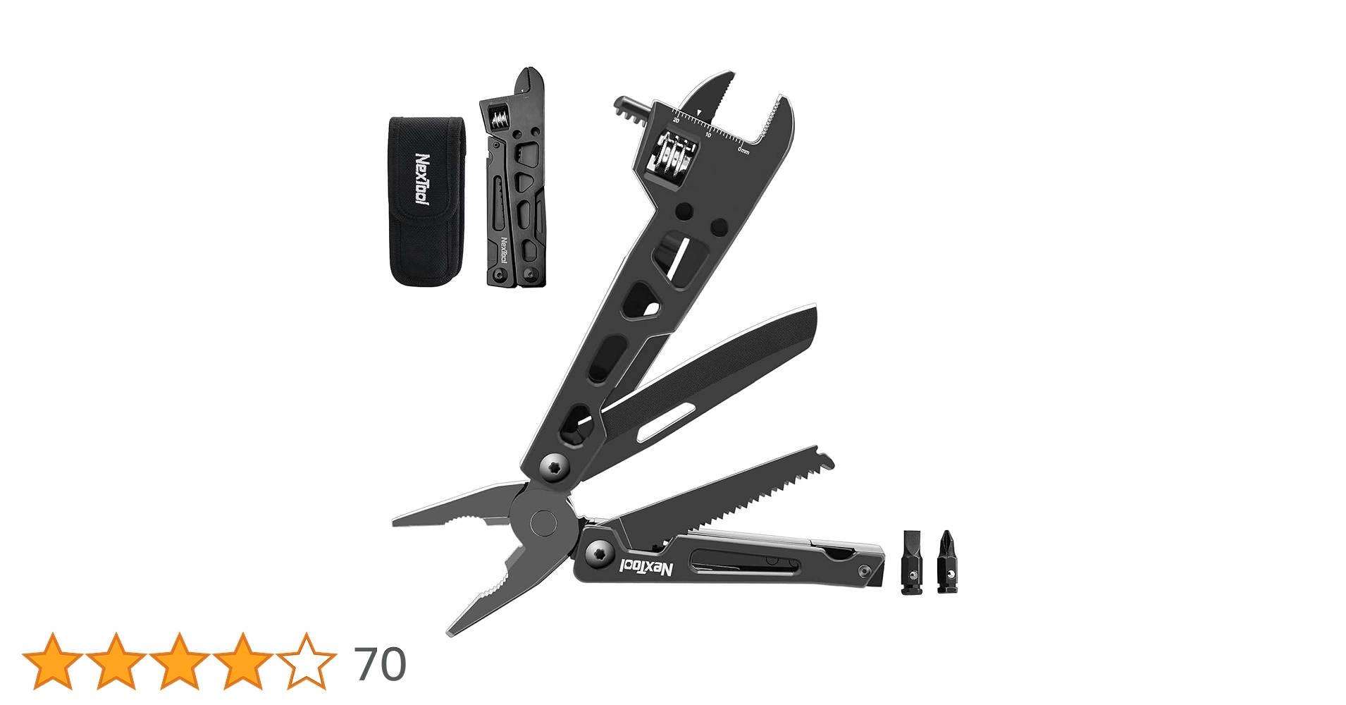 Amazon | NexTool マルチツールツール, 9-IN-1 精密スケール レンチ